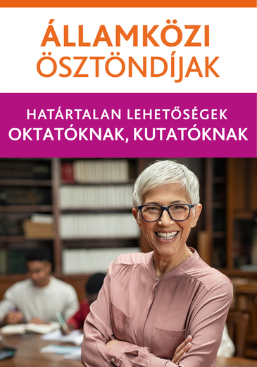 Államközi ösztöndíjak oktatóknak kutatóknak leporello borítója