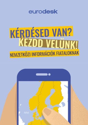 Eurodesk nemzetközi információk fiataloknak leporello