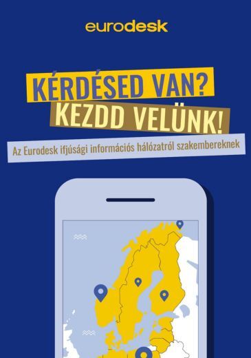 Eurodesk nemzetközi információk szervezeteknek leporello bélyegképe