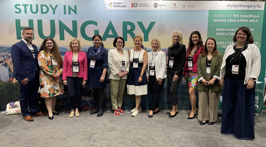 A 2024es NAFSA rendezvényen kitelepült SiH delegáció